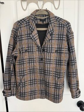 Liverpool Plaid “Shacket”